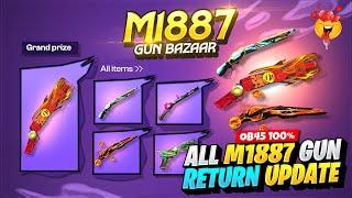 All M1887 Gun Return Event Free Fire || New Event Free Fire Bangladesh Server || Free Fire New Event
