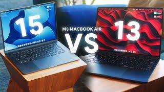 M3 MacBook Air 13" vs 15" Review - Don’t choose WRONG!