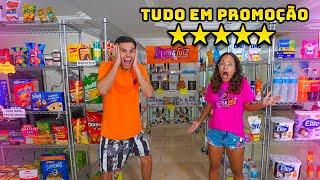 TRANSFORMAMOS A MANSÃO EM UM SUPERMERCADO! - INCRÍVEL