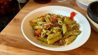 Pasta with extraordinary pesto sause