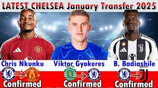 See ALL CHELSEA Latest January TRANSFER News & Targets 2025 | Transfer Rumor With Viktor Gyokeres