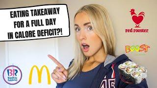 Full Day of Eating Takeaway in a Calorie Deficit?!