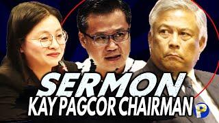 PAGCOR chairman Tengco sinermonan ni Gatchalian (23b POGO tax kapalit ang mga krimen at sindikato)