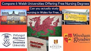 ️ Can You Really Study Nursing in Wales for FREE? Fees in 5 Welsh Universities You NEED to Know!🩺