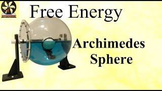 Archimedes Sphere, Perpetual motion machine   永久運動機械