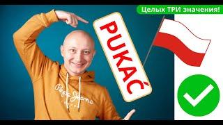  Говори PUKAĆ! Целых ТРИ (совершенно нормальных) значения. Польский язык с носителем