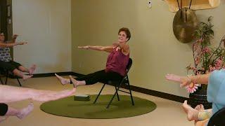 (1 Hr) Lively Chair Yoga Class with Tatis Cervantes-Aiken at Yoga Vista