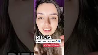 Ritual para que te llame #shorts #youtubeshorts