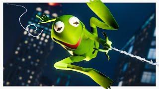 Playing Spider-Man with a Kermit Mod