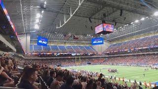 Historic crowd at Alamodome for UTSA's home opener against Texas State