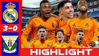 Real Madrid vs Leganes | Dominant 3-0 Victory Highlights