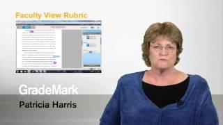 Patricia Harris - Using GradeMark with Rubrics