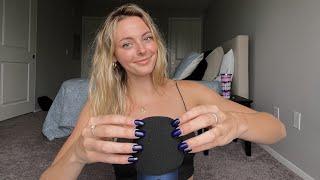 ASMR BRAIN MASSAGE  Mic Cover Scratching, Rubbing & Tapping with Relaxing Whisper