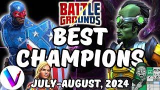 Best Champions for Battlegrounds Ranked & Tier List - July August 2024 - MCoC - The Leader, Patriot