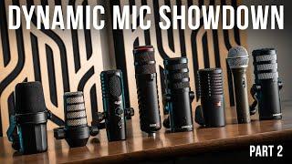 Dynamic Microphone Comparison (Shure, RODE, Samson, sE Electronics, Saramonic, CAD Audio, FDUCE)