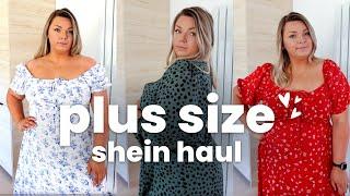 SHEIN Summer Dresses Plus Size Try On Haul & Review