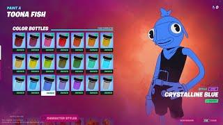 How To Unlock Crystalline Blue Crystal Toona Fish (Fortnite Season 8)