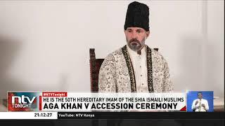 Prince Rahim Aga Khan's Accession Ceremony held today at Ismaili Imamat in Lisbon