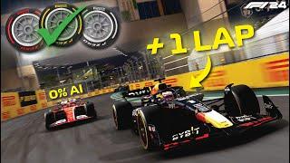 Can I Beat 0% AI Using ALL 3 TIRES and Starting a LAP DOWN?