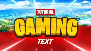 Gaming Text Tutorial in Photoshop (FREE PSD!!) - Tutorial by EdwardDZN