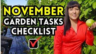 10 Garden Tasks You MUST Do In November For A Successful Fall & Winter Garden