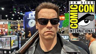 Queen Studios Life-Size Terminator 2 Bust at SDCC 2024 Arnold Schwarzenegger