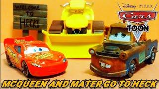 Disney Pixar Cars Toons | Lightning McQueen And Mater Go To Heck