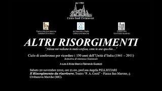 Pellicciari: il Risorgimento da riscrivere_20 novembre 2010