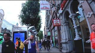 Dublin City Center Walk [4K]