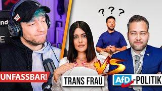 TRANS FRAU vs. AFD, Leeroy schaut zu und Rezo rastet aus!