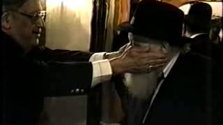 Man Who Comes To The Rebbe For A Blessing Then Touches The Rebbe's Beard