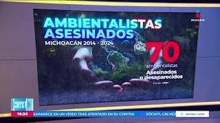 70 ambientalistas han sido asesinados en Michoacán