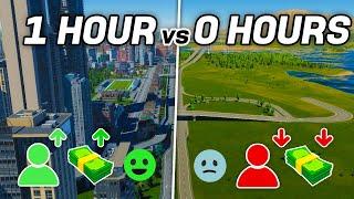 1 Hour City Challenge in Cities: Skyines II