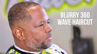 How To: BLURRY Mid Bald Fade on 360 Waves Tutorial