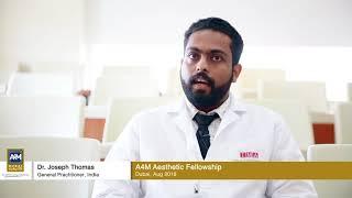 Dr.  Joseph Thomas reviewing the A4M Fellowship in Aesthetic Medicine