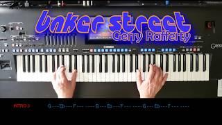 Baker Street - Gerry Rafferty, Cover, mit titelbezogenem Style auf Yamaha Genos