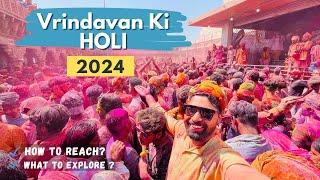 Vrindavan Holi Celebration | Vrindavan Holi Trip Plan | Holi Celebration In Vrindavan #vrindavan