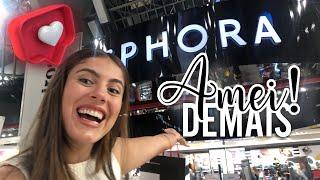 FUI NA MAIOR SEPHORA DO BRASIL!!! 