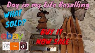 Savvy Selling: Making Money With Thrifted Finds | Buy It Now Sale | Full-time Reseller Vlog #thrift