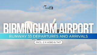 Aero TV / LIVE at Birmingham Airport until Sunset