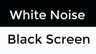 (No Ads) 24 Hours of Soft White Noise | Black Screen for Sleep, Study, Focus