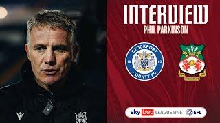 INTERVIEW | Phil Parkinson after Stockport County