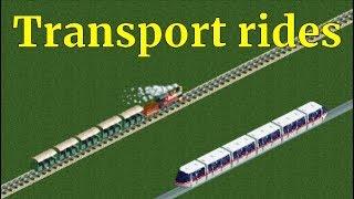 RCT2 - Ride overview - Transport rides