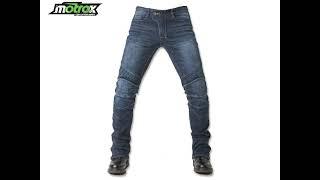 Motrox MK4 Motorcycle Kevlar Jeans with CE Approved Armors