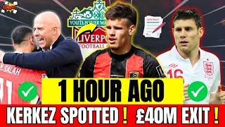  KERKEZ SPOTTED!  £40M EXIT & GUEHI SET FOR AWKWARD LFC DEBUT! 🟢 #LFC