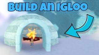 How to Build an *IGLOO!* Earn Tokens Too! | Wild Horse Islands