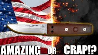 Did America RUIN or Improve the best traditional knife ever!? Tops Tanimboca Puukko