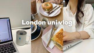 London uni diaries weekend vlog, coffee date, lab, productive days