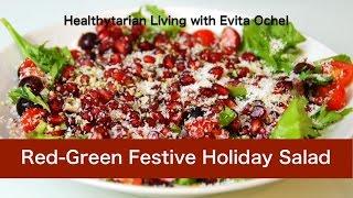 Red-Green Festive Holiday Salad Recipe