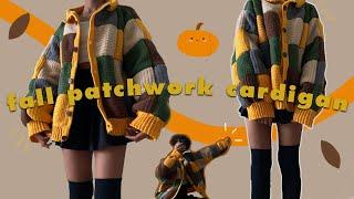 Crocheting an Entire Outfit (as a beginner) Part One: The Fall Patchwork Cardigan 